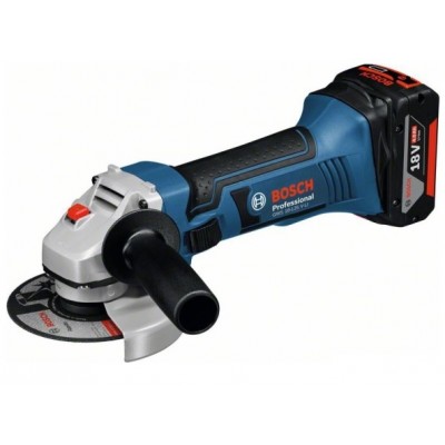 Аккумуляторная углошлифовальная машина Bosch GWS 18V-LI + GBA 18 В 4.0 Aч + GAL 18V-40 (0615990L6G)