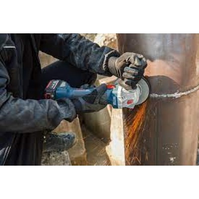 Акумуляторна кутова шліфувальна машина (болгарка) Bosch GWS 180-LI (06019H9021)