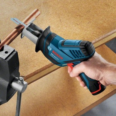 Аккумуляторный набор Bosch 12V-2-Li (шуруповерт GSR+сабельная пила GSA 12V-Li+фонарь GLI) L-Boxx