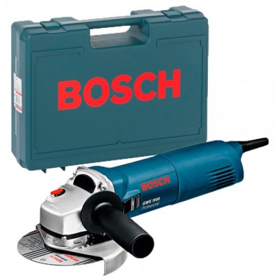 Угловая шлифмашина Bosch GWS 1000 + чемодан (0601828800C)