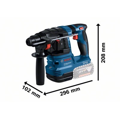 Акумуляторний перфоратор Bosch GBH 185-LI SDS-Plus (0611924022) GBA 18V 4.0Ah - 1 шт.