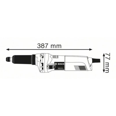 Прямая шлифмашина Bosch GGS 8 CE Professional (0601222100)