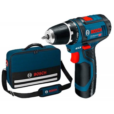 Аккумуляторный шуруповерт Bosch GSR12V-15 + акб 2Ah + сумка (0615990G6L1) Аккумуляторный шуруповерт Bosch GSR12V-15 + акб 2Ah + сумка (0615990G6L1)