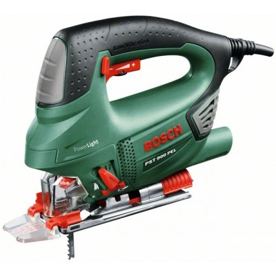 Лобзик Bosch PST 900 PEL + набор оснастки (06033A0201)