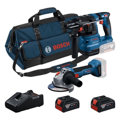 PRO Набір з 2 інструментів BOSCH 18 V: GWS + GBH + 2x GBA 18V 4.0Ah + GAL + сумка(0615V0003C) PRO Набір з 2 інструментів BOSCH 18 V: GWS + GBH + 2x GBA 18V 4.0Ah + GAL + сумка(0615V0003C)