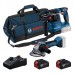 PRO Набір з 2 інструментів BOSCH 18 V: GWS + GBH + 2x GBA 18V 4.0Ah + GAL + сумка(0615V0003C)