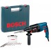 Перфоратор Bosch GBH 2-26 DRE + чемодан + набор 11 буров (0615990L43)