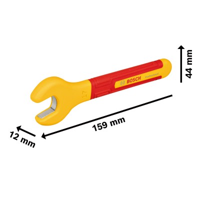 Ключ гайковий VDE, 17 мм (1600A02NF2) Ключ гайковий VDE, 17 мм (1600A02NF2)