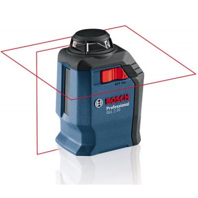Лінійний лазерний нівелір Bosch GLL 2-20 BM3 Professional (0601063J00)
