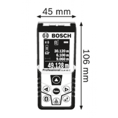 Дальномір лазерний Bosch GLM 50 C (0601072C00)
