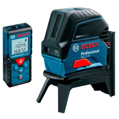 Линейный лазерный нивелир Bosch GCL 2-15 + GLM 40 (0601066E0G)