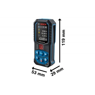 Лазерний далекомір Bosch GLM 50-27 C (0601072T00) Лазерний далекомір Bosch GLM 50-27 C (0601072T00)