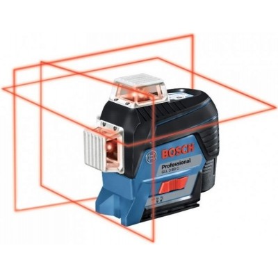 Линейный лазерный нивелир Bosch GLL 3-80 + штатив BT 150 (0601063S08)