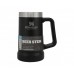 Термокружка пивная Stanley Adventure Stein Matte Black 0,7 л (6939236348348) Термокружка пивная Stanley Adventure Stein Matte Black 0,7 л (6939236348348)