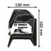 Лінійний лазерний нівелір Bosch GCL 2-15 Professional (0601066E00)