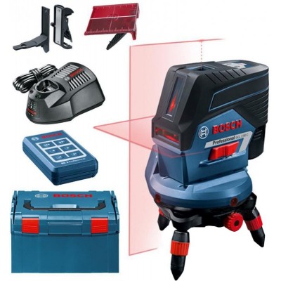Лазерный нивелир Bosch Professional GCL 2-50 C + RM3 + BM3 + пульт д/у RC2 в L-Boxx (0601066G04)