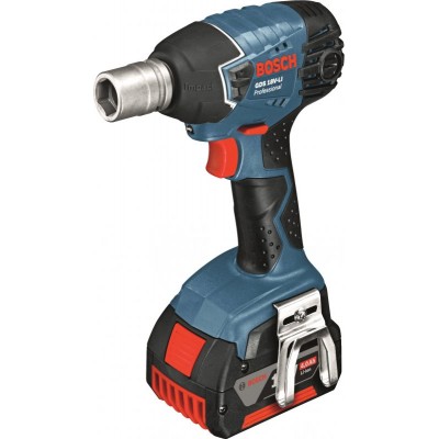 Аккумуляторный ударный гайковёрт Bosch GDS 18 V-LI Professional (06019A1S0K)