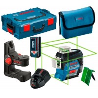 Лазерный нивелир Bosch GLL 3-80 CG+BM1+LR 7+L-Boxx 136 (0601063T05)