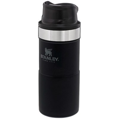 ТЕРМОЧАШКА STANLEY CLASSIC TRIGGER-ACTION 0.35Л MATTE BLACK (6939236382786)