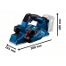 Акумуляторний рубанок Bosch GHO 185-LI (06015B5021) Solo без аку та ЗП Акумуляторний рубанок Bosch GHO 185-LI (06015B5021) Solo без аку та ЗП