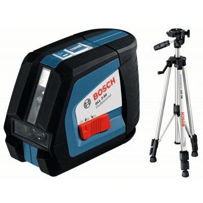 Линейный лазерный нивелир Bosch GLL 2-50 Prof + BT 150