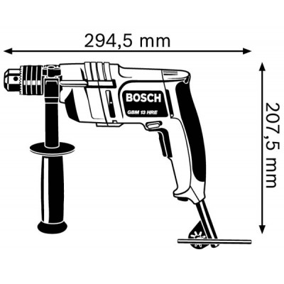 Дрель Bosch GBM 13 HRE (0601049603)