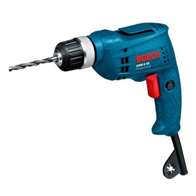 Дрель электрическая безударная Bosch GBM 6 RE + чемодан (0601472600C)