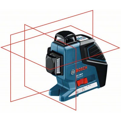 Линейный лазерный нивелир Bosch GLL 3-80 универсальный держатель BM1