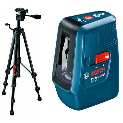Лазерный нивелир Bosch GLL 3 X + штатив BT 150 (0601063CJ3)