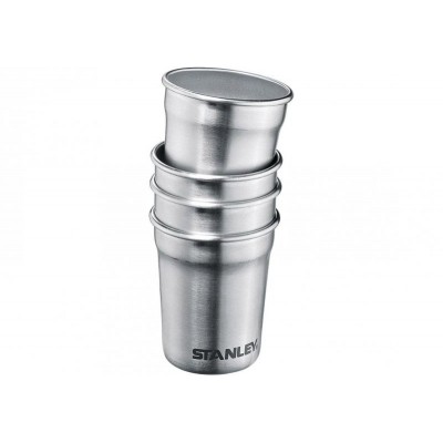 Набір (футляр та 4 чарки) Stanley Adventure Combo Hammertone Green (6939236350105)