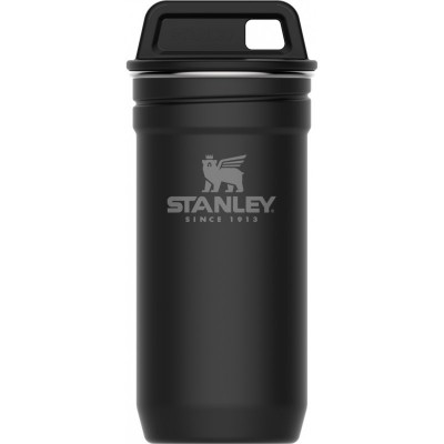 Набір (футляр та 4 чарки) Stanley Adventure Combo Matte Black (6939236348379)