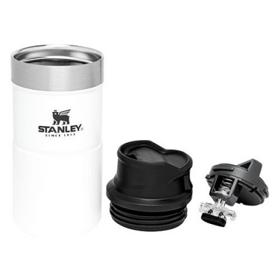 ТЕРМОЧАШКА STANLEY CLASSIC TRIGGER-ACTION 0.25Л POLAR WHITE (6939236382847)