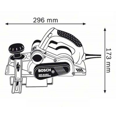 Рубанок Bosch GHO 40-82 C L-boxx