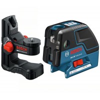 Комбинированный лазерный уровень Bosch GCL 25 + настенный держатель BM1