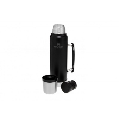 Термос Stanley Legendary Classic Matte Black 1 л (6939236347938)