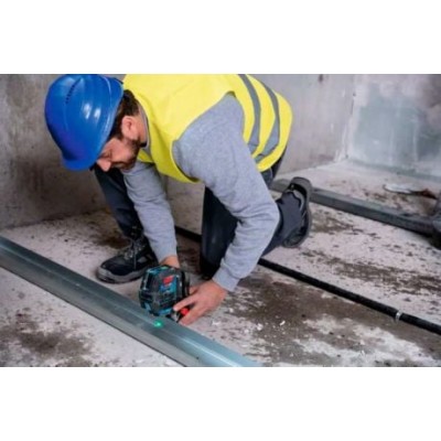 Лазерний нівелір Bosch Professional GCL 2-50 G у валізу + тримач RM 10 + затискач DK 10 (0601066M02)