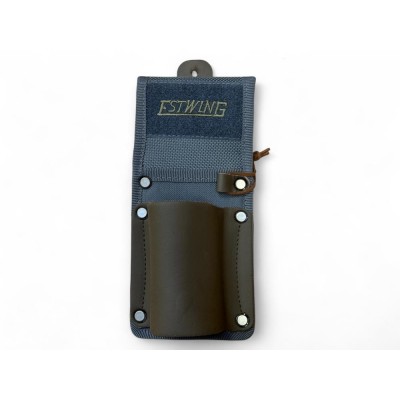 Чохол для молотків на пояс з додатковою кишенею. Шкіра та полієстер 1800D, Estwing, арт.13-94754