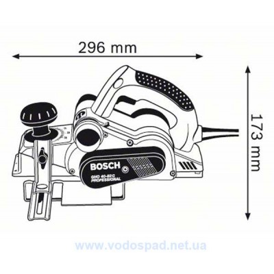 Рубанок Bosch GHO 40-82 C (060159A760)
