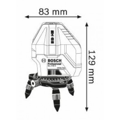 Лінійний лазерний нівелір Bosch GLL 5-50X Professional (0601063N00)