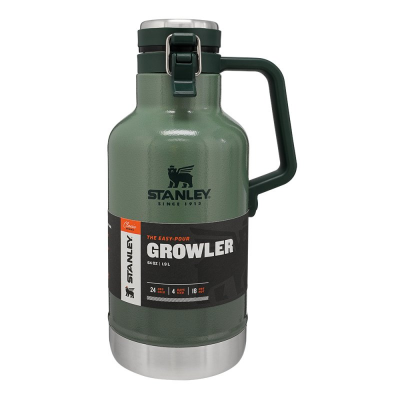 ТЕРМОС ДЛЯ ПИВА STANLEY CLASSIC EASY-POUR GROWLER 1.9Л HAMMERTONE GREEN (6939236348287)