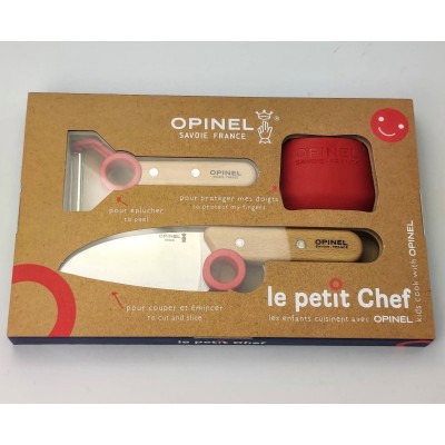 Opinel Le Petit Chef Set набір із трьох предметів (001746) Opinel Le Petit Chef Set набір із трьох предметів (001746)