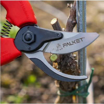 Секатор класичний, 22 см, 25 мм зріз, 245 гр, руків`я - нейлон, FALKET арт. FAL2097