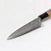 Ніж кухонний 120 мм, Дамаська сталь, Aogami steel #2, HANAKUMAGAWA (4573200702488)