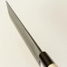 Ніж кухонний Nakiri 165 мм лезо (для овочів та зелені), Shirogami #2, ручка - магнолія, HONMAMON (4580149740297)