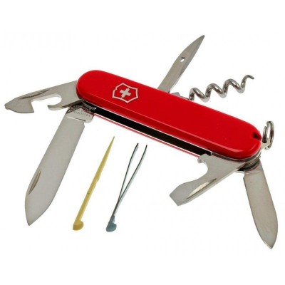 Ніж Victorinox Tourist, 84мм/12функ/червоний (Vx03603)