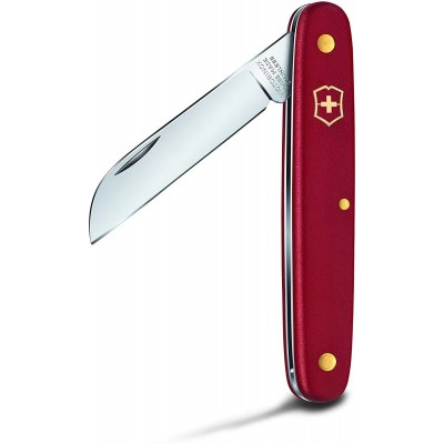 Ніж для саду Victorinox Floral Knife, 100мм/1функ/червоний мат(блістер) (Vx39050.B1)