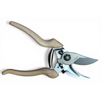 Секатор обвідний LOWE N9.104 Natural Series, зріз 22 мм, дерев’яні ручки з гікорі