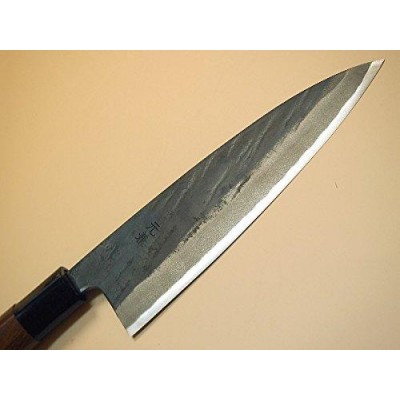 Ніж кухонний Funayuki 165 мм, широкий, HRC61, Aogami steel #1, рукоятка горіх, HONMAMON (4582243650212) Ніж кухонний Funayuki 165 мм, широкий, HRC61, Aogami steel #1, рукоятка горіх, HONMAMON (4582243650212)