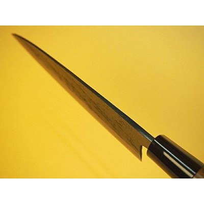 Ніж кухонний Funayuki 165 мм, широкий, HRC61, Aogami steel #1, рукоятка горіх, HONMAMON (4582243650212) Ніж кухонний Funayuki 165 мм, широкий, HRC61, Aogami steel #1, рукоятка горіх, HONMAMON (4582243650212)