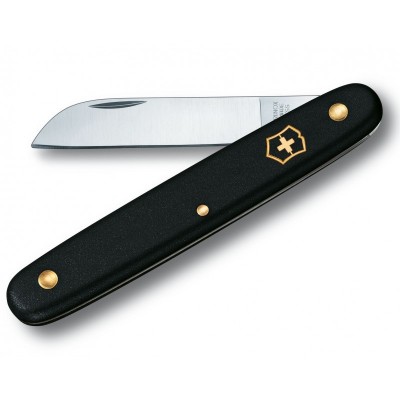 Ніж для саду Victorinox Floral Knife, 100мм/1функ/чорний мат(блістер) (Vx39050.3B1) Ніж для саду Victorinox Floral Knife, 100мм/1функ/чорний мат(блістер) (Vx39050.3B1)